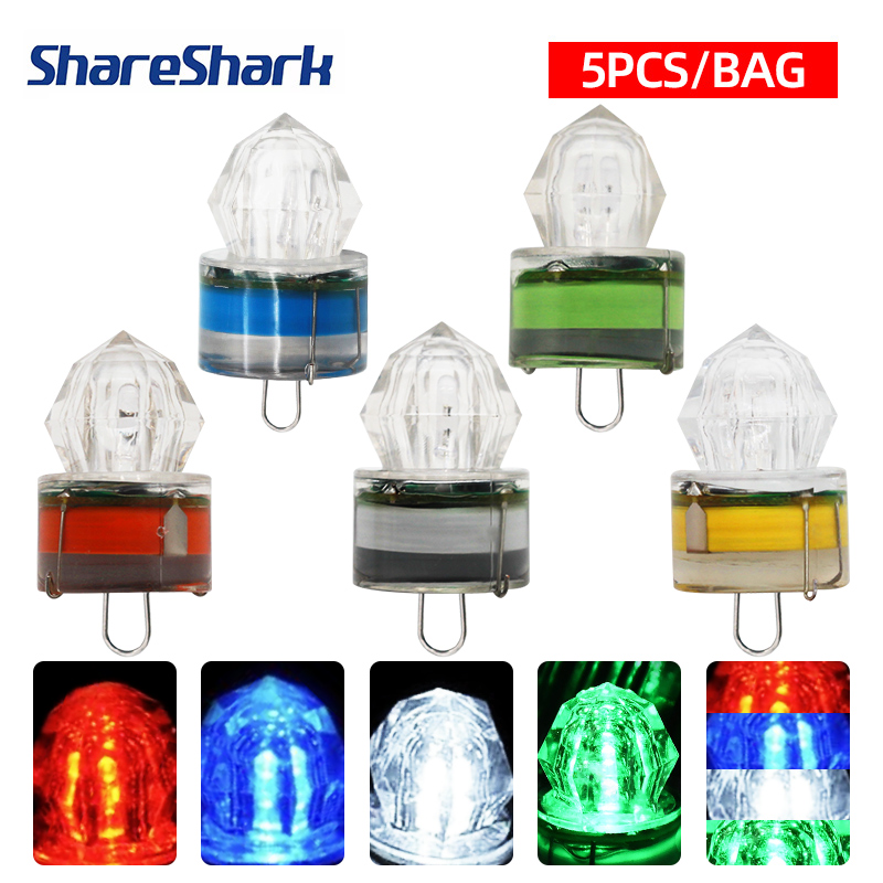 Fishing Boat Navigation Light - Shareshark 5 pçs led lâmpada de
