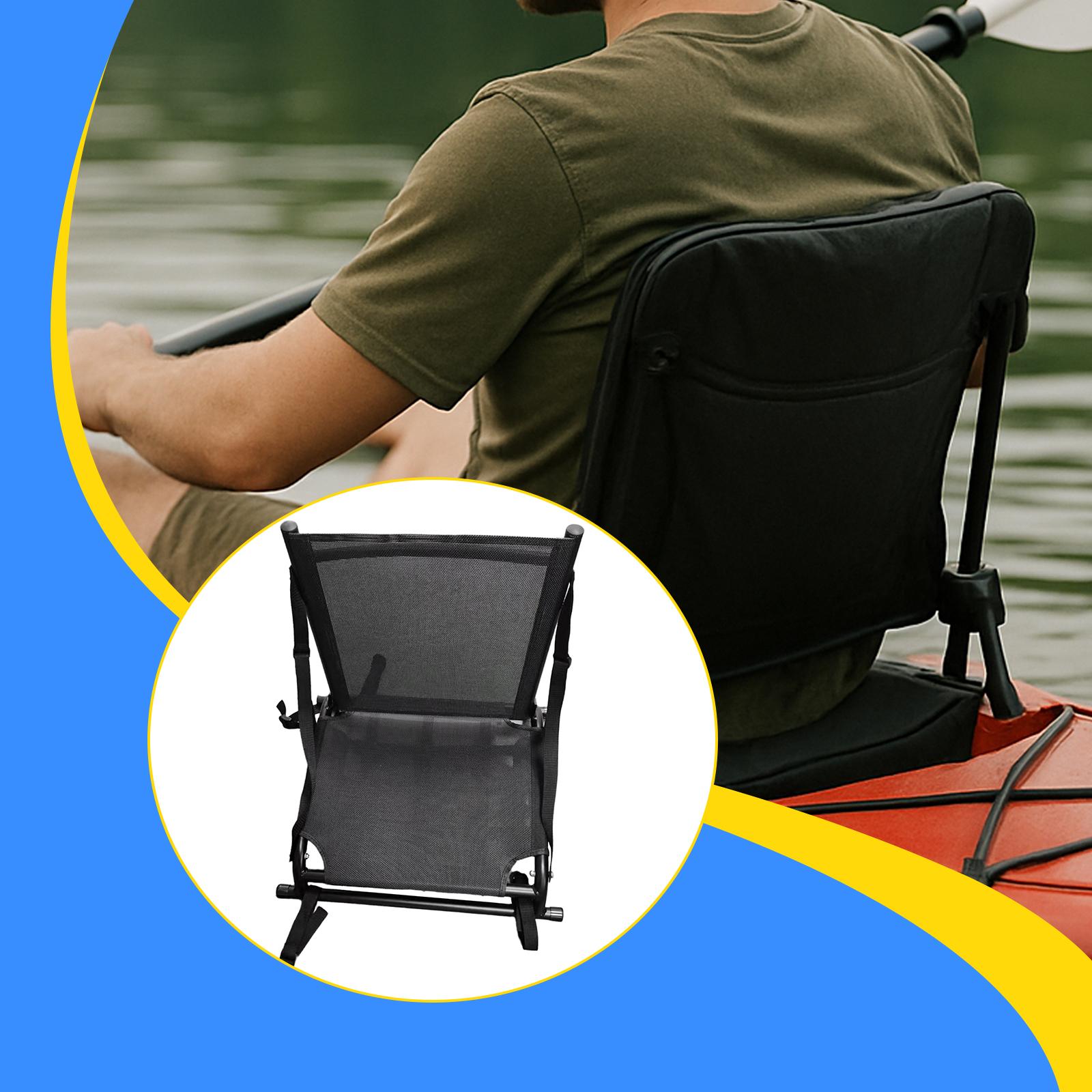 Fishing Boat Seat - Assento de caiaque com suporte traseiro,